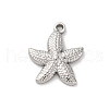 Ocean Theme 304 Stainless Steel Pendants STAS-D362-06P-05-1
