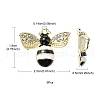 6Pcs Rack Plating Alloy Enamel Pendants ENAM-YW0002-56A-4