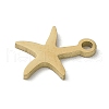 304 Stainless Steel Pendants STAS-E501-06G-2