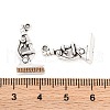 Tibetan Style Zinc Alloy Pendants TIBEP-R334-341AS-RS-2