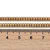 Electroplated Synthetic Non-magnetic Hematite Beads Strands G-G174-E01-01-4