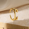 Alloy Adjustable Open Cuff Rings FS-WG3F88F-05-1