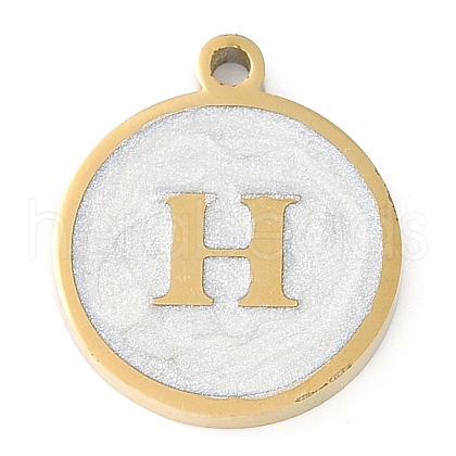 Ion Plating(IP) 201 Stainless Steel Pendants STAS-K288-02G-H-1