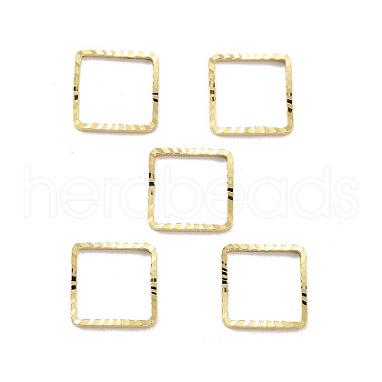 Brass Beads Frames KK-M288-01G-B-1