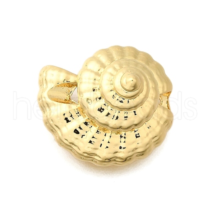 Ocean Series Brass Beads KK-B136-03G-04-1