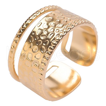 Stainless Steel Open Cuff Rings ME1293-2-1