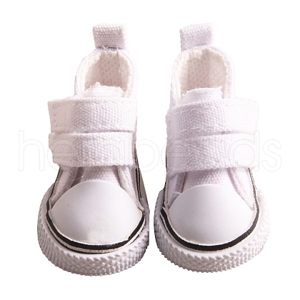 Imitation Leather Doll Casual Canvas Shoes PW-WG22069-04-1