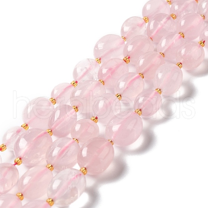 Natural Rose Quartz Beads Strands G-B028-B02-1