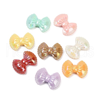 Opaque Acrylic Beads OACR-C022-08-1
