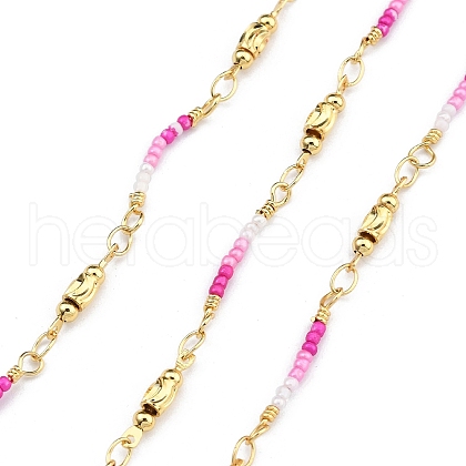 Brass Ball Chains KK-D368-02G-C-1