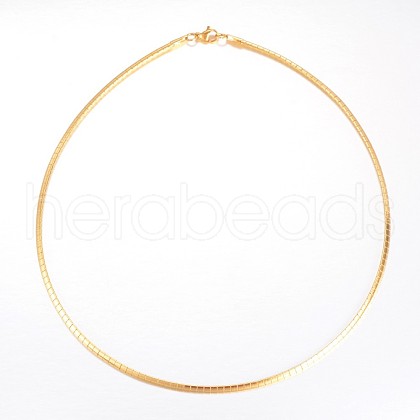 Ion Plating(IP) 304 Stainless Steel Necklaces NJEW-G310-06G-1