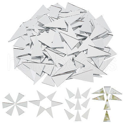 Olycraft 150Pcs Glass Mosaic Pieces DIY-OC0012-33E-1