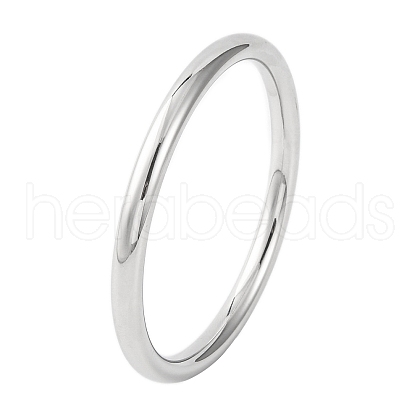 Plain 304 Stainless Steel Bangles for Women BJEW-B104-33B-P-1