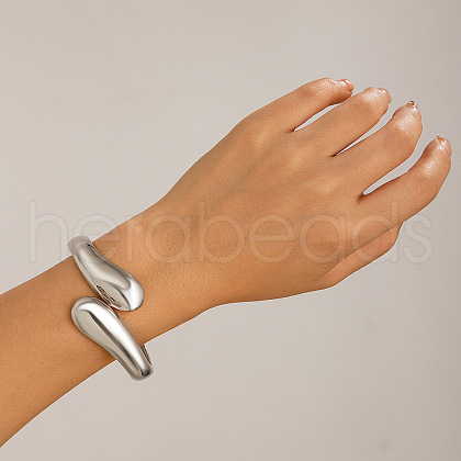 Alloy Cuff Bangles WGA0230-04-1