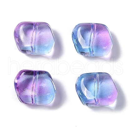 Baking Paint Glass Beads GLAA-S202-12D-1