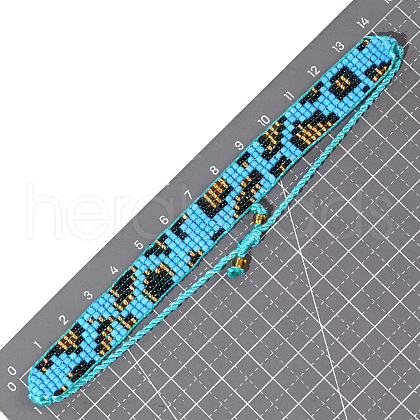Handmade Colorful Leopard Print Bracelet for Women TK5123-2-1