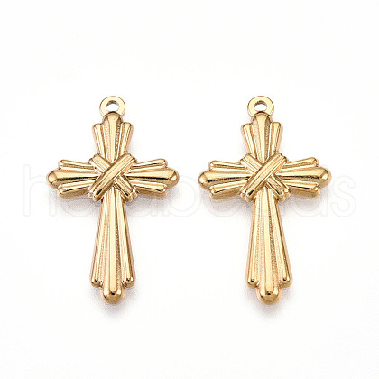 304 Stainless Steel Pendants STAS-N109-63G-1