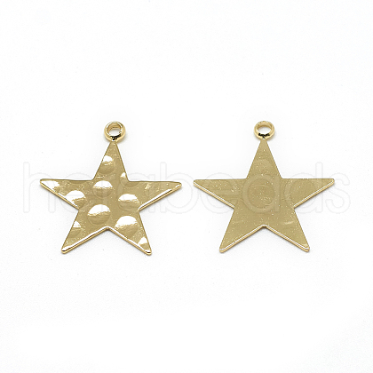Brass Pendants X-KK-T032-120G-1
