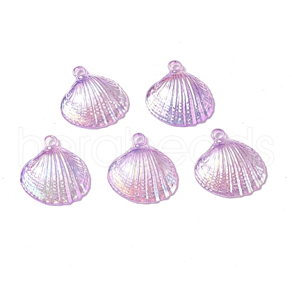 UV Plating Opaque Acrylic Pendants PACR-M003-16A-1