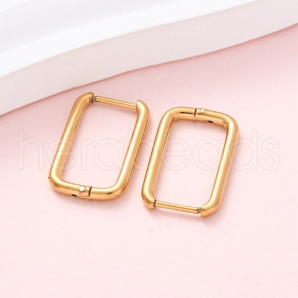 201 Stainless Steel Hoop Earrings EJEW-Z127-01G-03-1