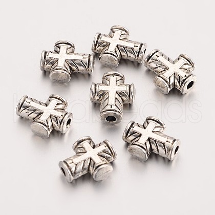 Tibetan Style Zinc Alloy Beads X-TIBEB-S038-31-1