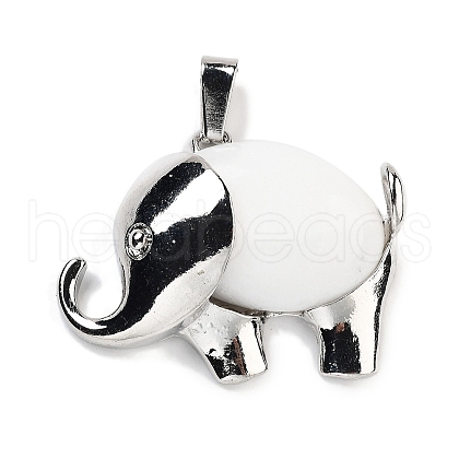 Natural White Jade Pendants G-G112-01P-03-1