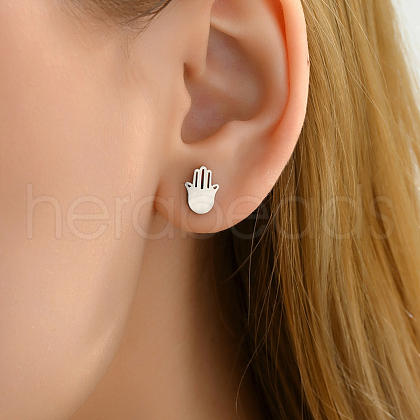 Fashionable Casual Versatile Cute Palm Earrings for Women ZK9979-1
