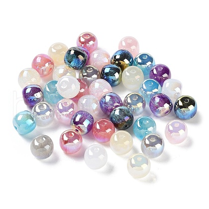 Iridescent Acrylic Beads MACR-C029-05-1