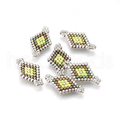 MIYUKI & TOHO Handmade Japanese Seed Beads Links SEED-A027-N06-1