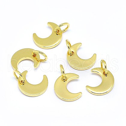 Brass Charms X-KK-F764-03G-1