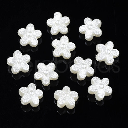 ABS Plastic Imitation Pearl Beads KY-S163-445-1