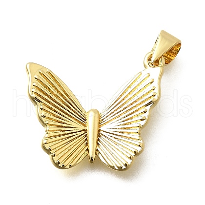 Brass Pendants KK-Z093-20G-1