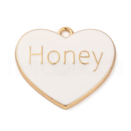 Alloy Enamel Pendants ENAM-M009-02A-01G-1