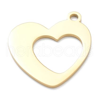 Ion Plating(IP) 304 Stainless Steel Pendants STAS-B016-10G-1