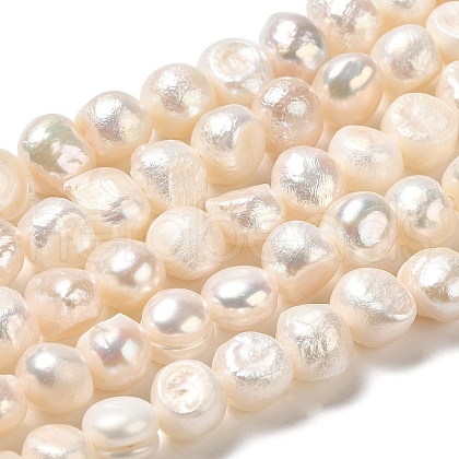 Natural Cultured Freshwater Pearl Beads Strands PEAR-E017-18-1