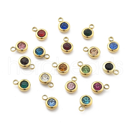 304 Stainless Steel Charms STAS-Z115-01G-1