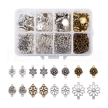 Alloy Tibetan Style Links connectors PALLOY-TA0001-13-1