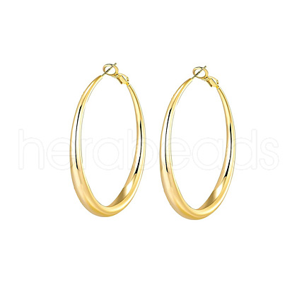 Brass Hoop Earrings FS-WG1287F-05-1