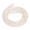 Transparent Painted Glass Beads Strands DGLA-A034-T4mm-A25-5