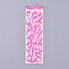 Decorative Labels Stickers DIY-L037-C08-1