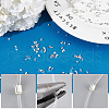 Beebeecraft 5000Pcs Brass Crimp Beads KK-BBC0015-75S-5