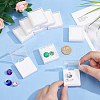 Square Acrylic Loose Diamond Storage Box with Sponge CON-WH0095-96-3
