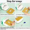 Carbon Steel Cutting Dies Stencils DIY-WH0309-102-5