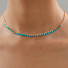 Chic Brass Enamel Link Chain Necklaces for Women BL9901-2
