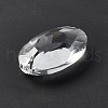 Transparent Glass Big Pendants X-GLAA-F118-08-3