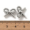 Tibetan Style Alloy Beads PALLOY-P302-01B-AS-3