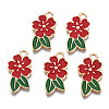Alloy Enamel Pendants ENAM-Q446-002D-RS-1
