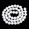Imitation Jade Electroplate Glass Beads Strands EGLA-A039-J6mm-A06-2