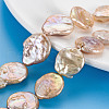 Natural Keshi Pearl Beads Strands PEAR-S018-06B-1