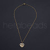 201 Stainless Steel Pendant Necklaces NJEW-S105-JN581-40-2-2